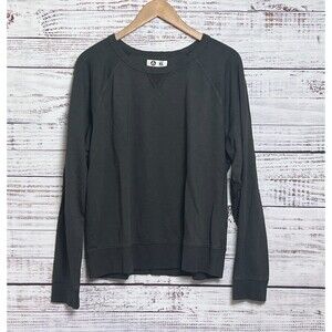 American Giant Women's Supima Modal Crew Neck Sweatshirt XL Dark Green NWOT